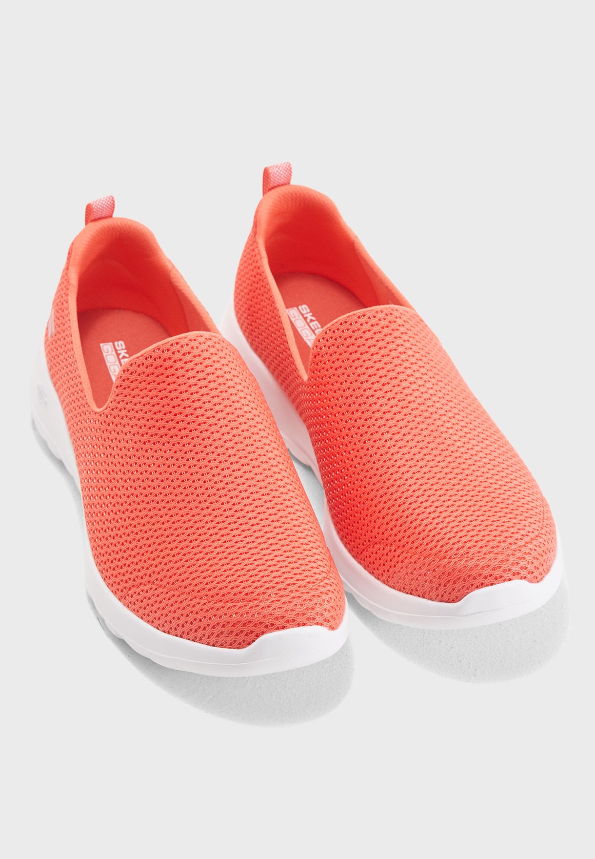 skechers go walk joy mens orange