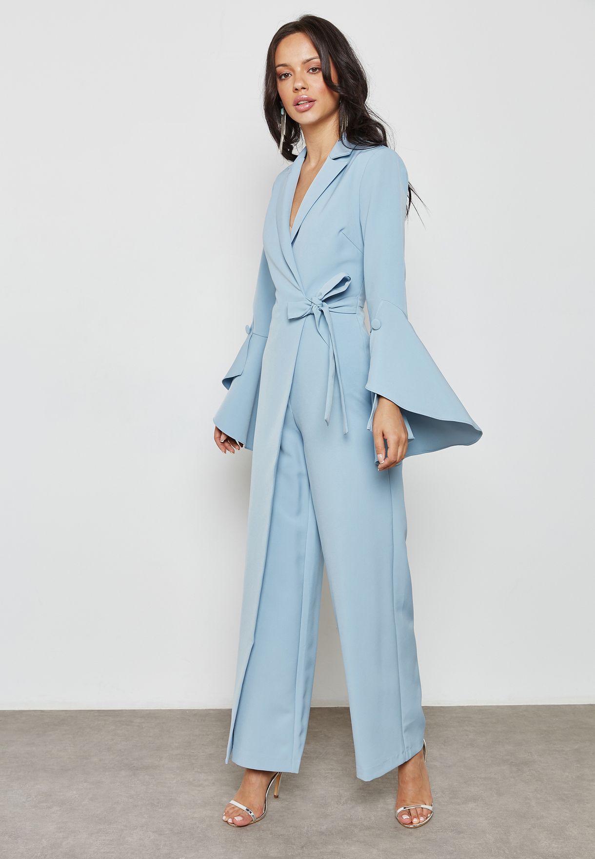 lavish alice blue jumpsuit