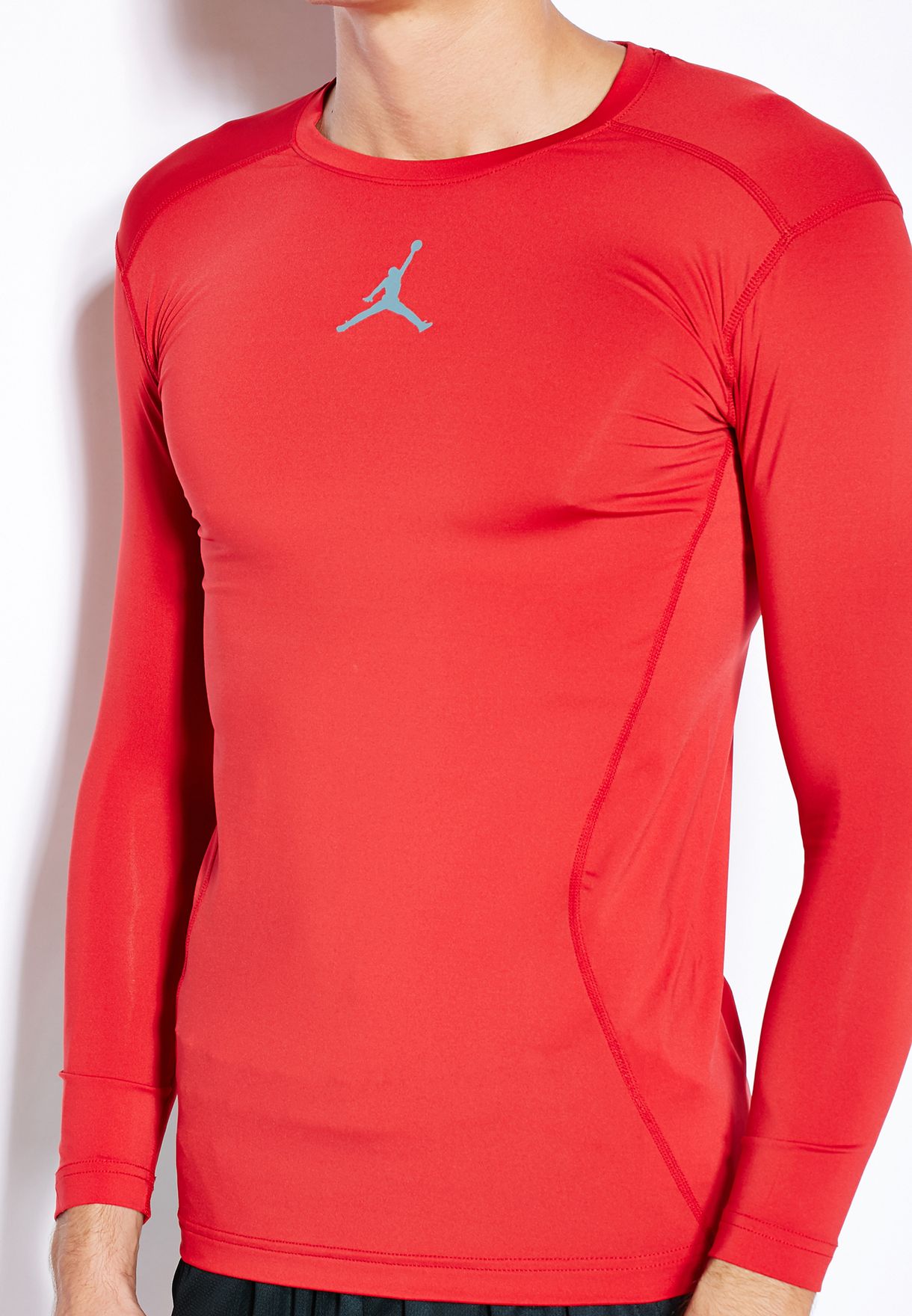 jordan long sleeve compression shirt