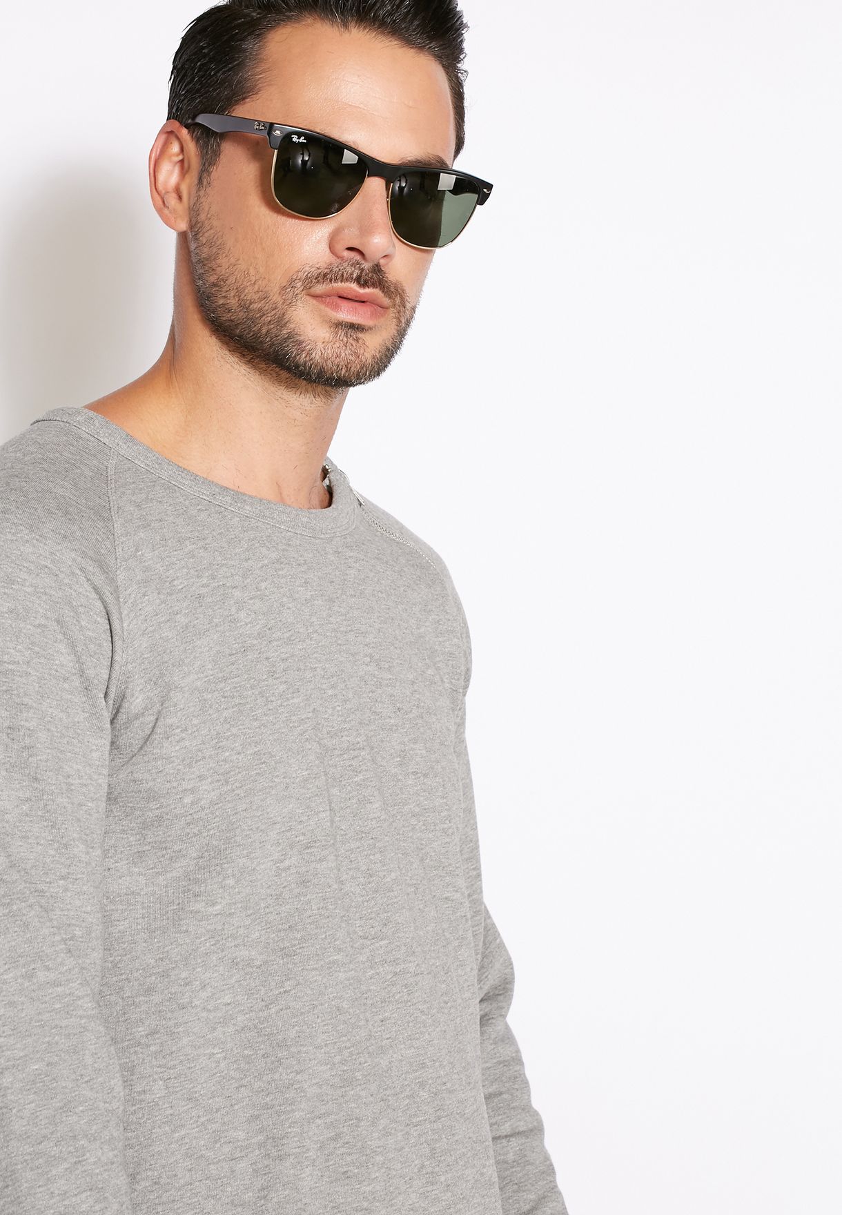 mens oversized wayfarer sunglasses
