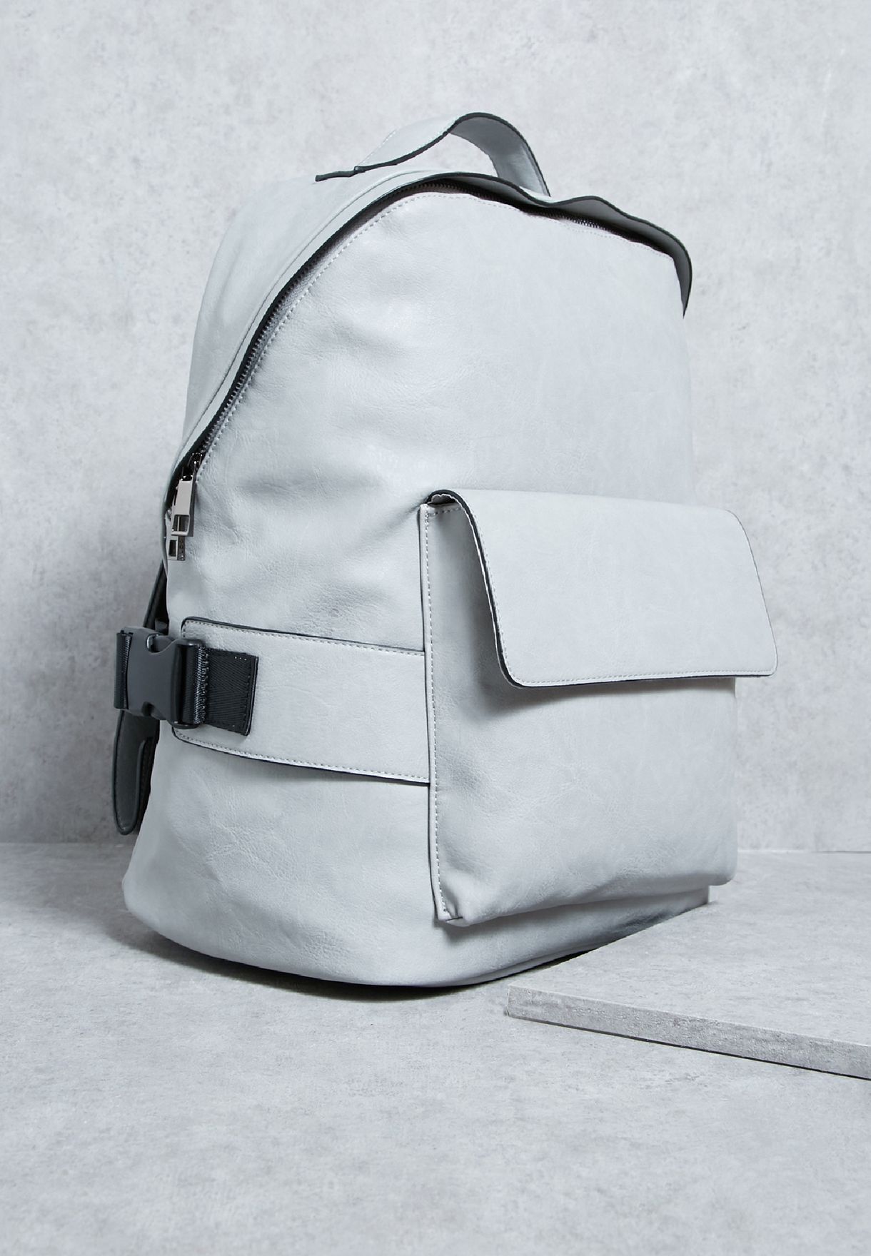 Buy Aldo grey Chelinia Backpack for Men 