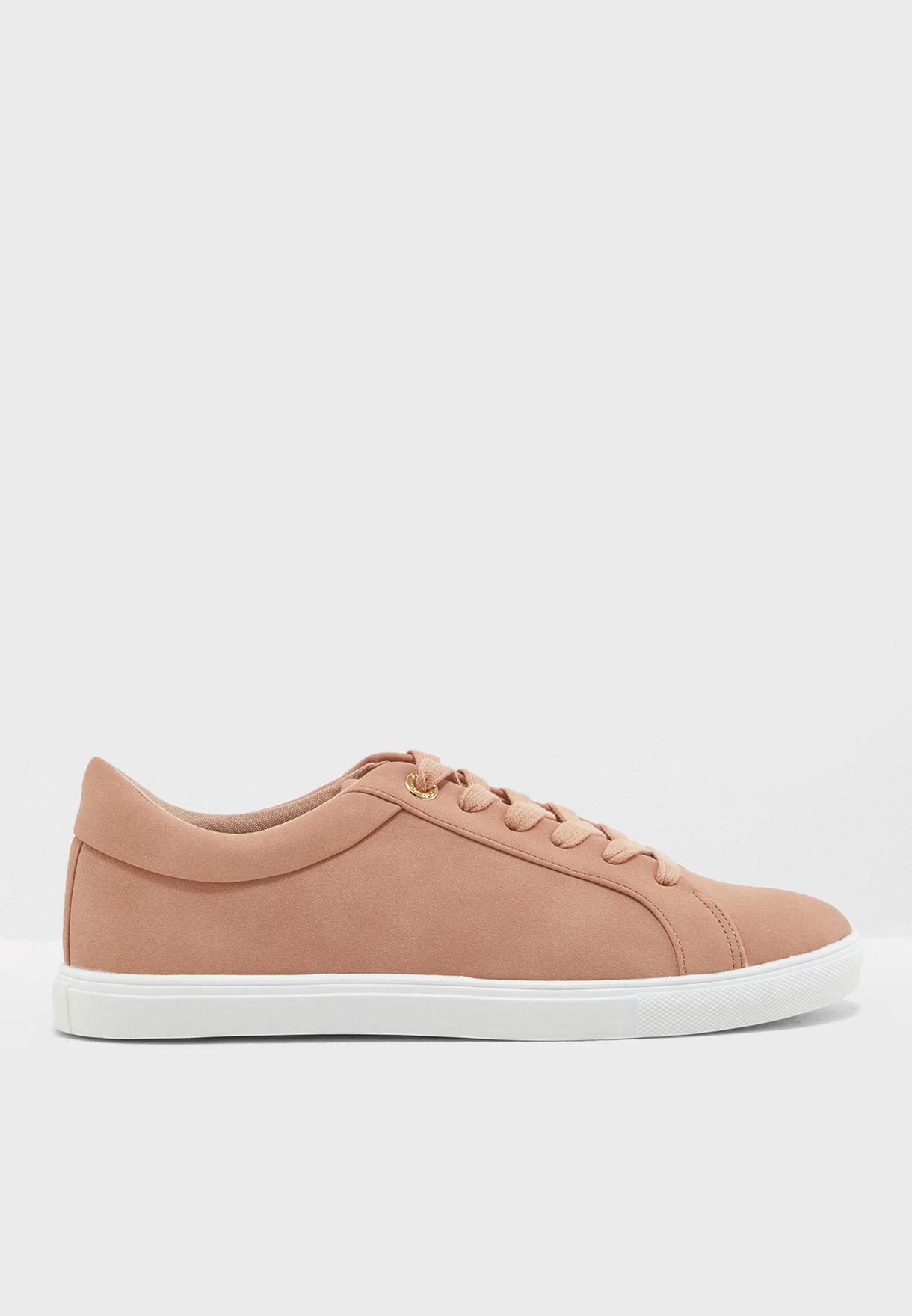 topshop cookie lace up trainers