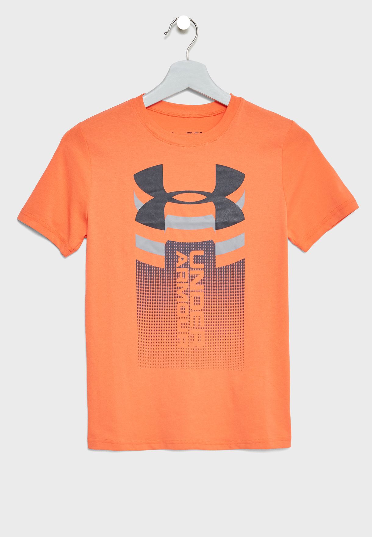 Under Armour Boys Vertical Logo T-Shirt 