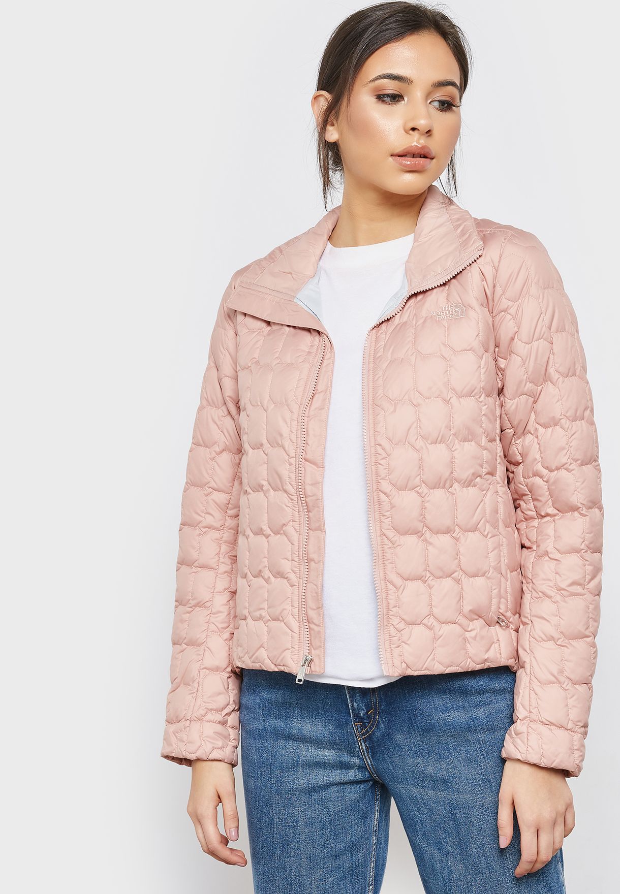 the north face thermoball crop jacket