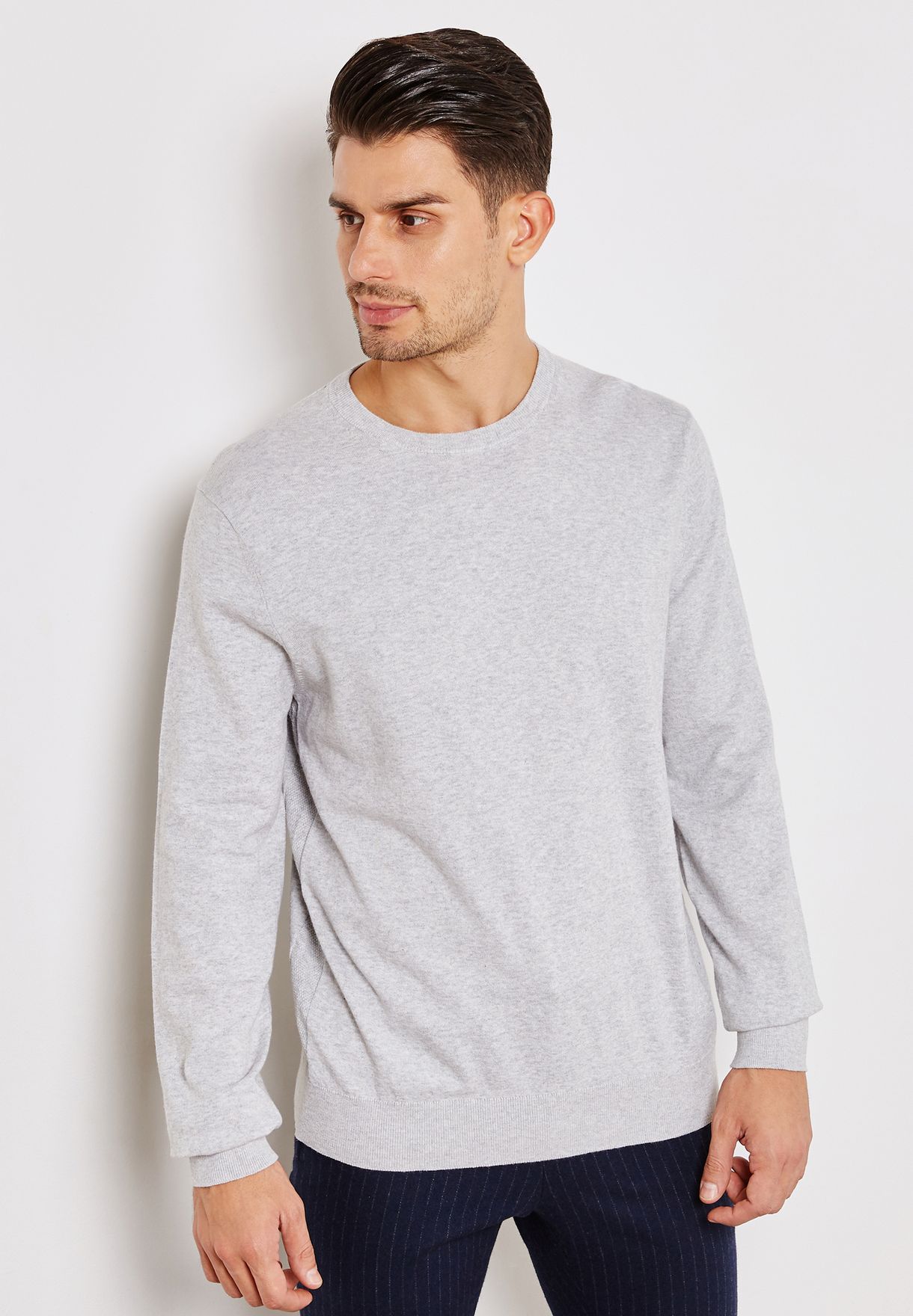 burton crew neck jumper
