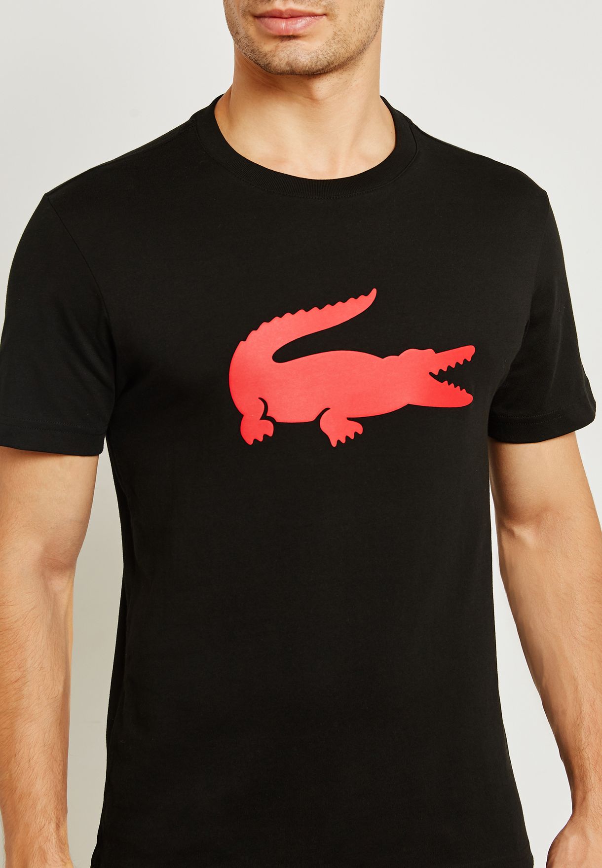 lacoste croc t shirt