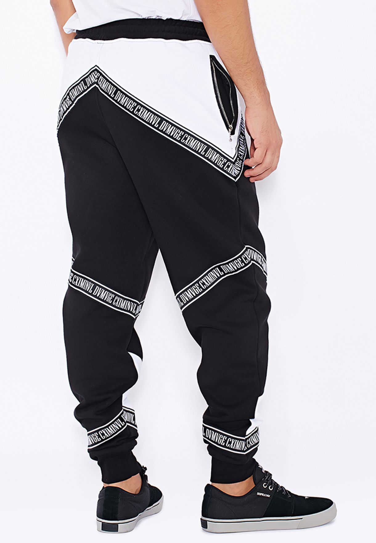 Buy Criminal Damage monochrome Downtown Sweatpants for Men in MENA,  Worldwide