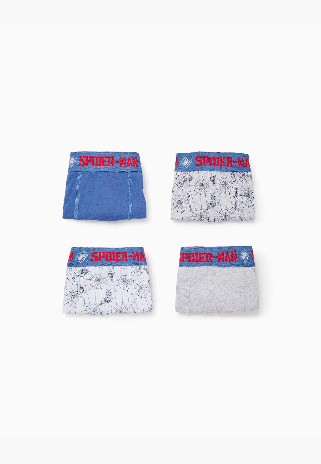 Zippy 4-Pack Cotton Boxer Shorts For Boys