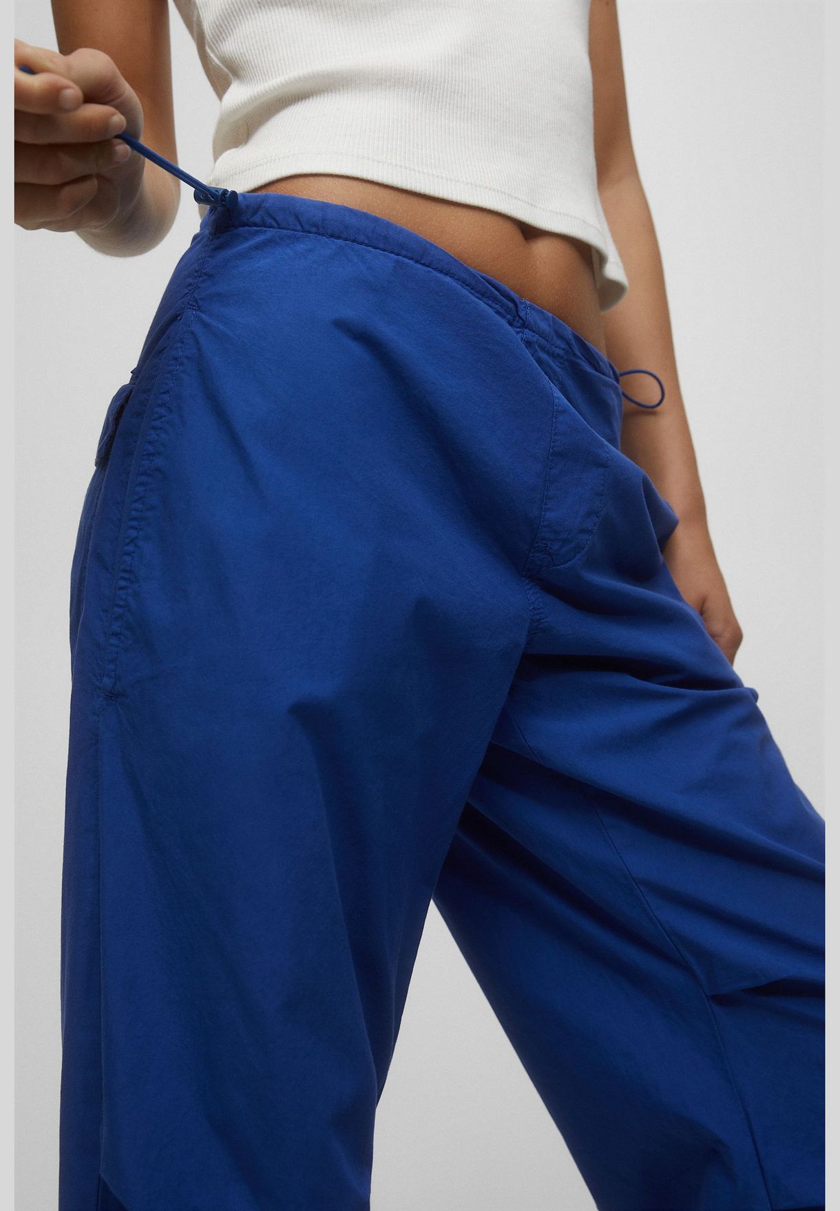 pull and bear parachute pants