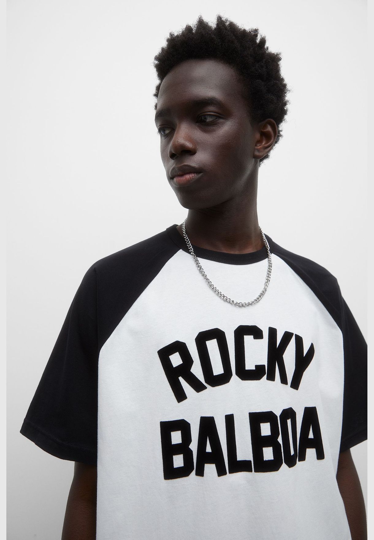 Rocky Balboa raglan sleeve T-shirt