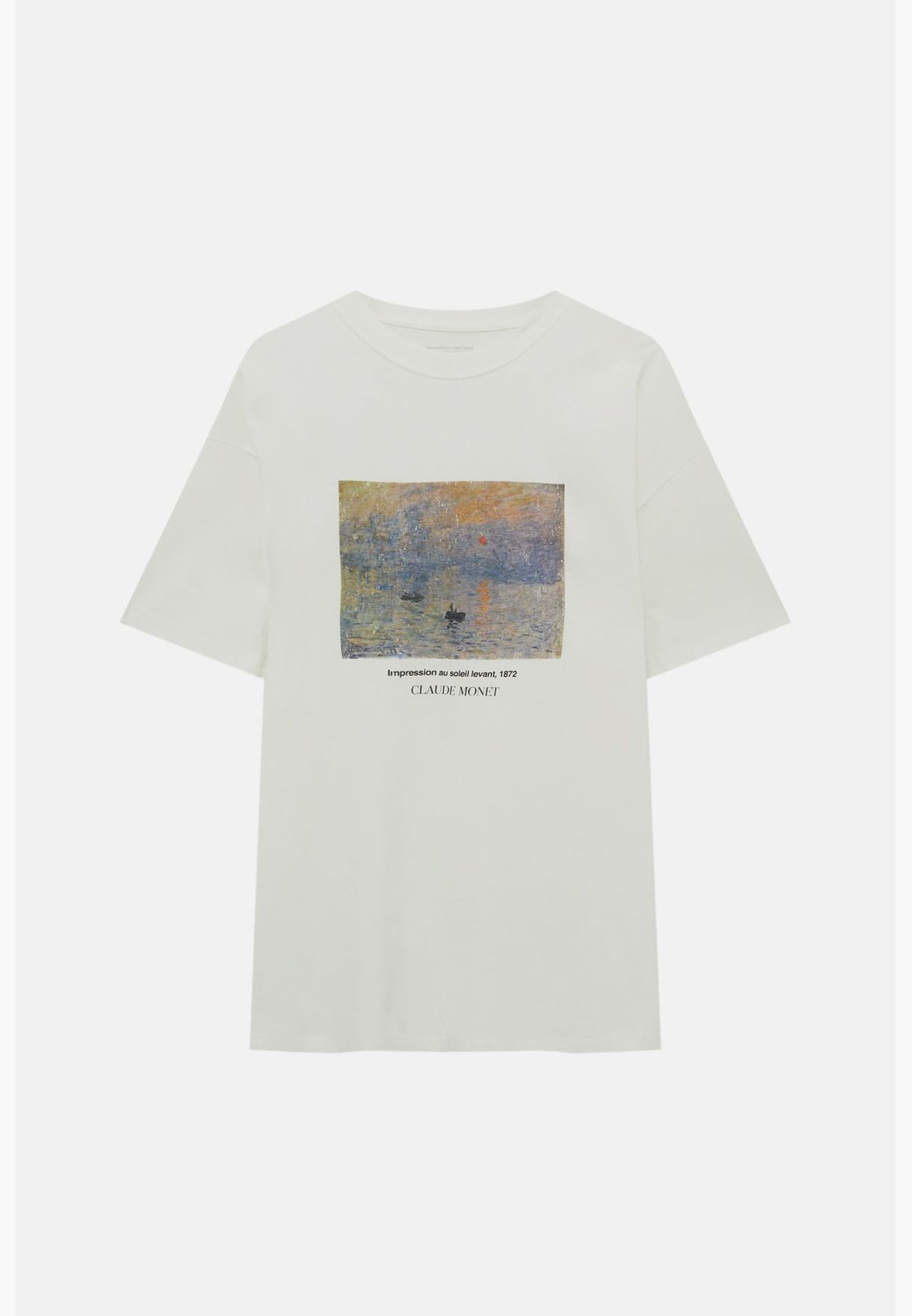 Monet T-shirt with landscape print