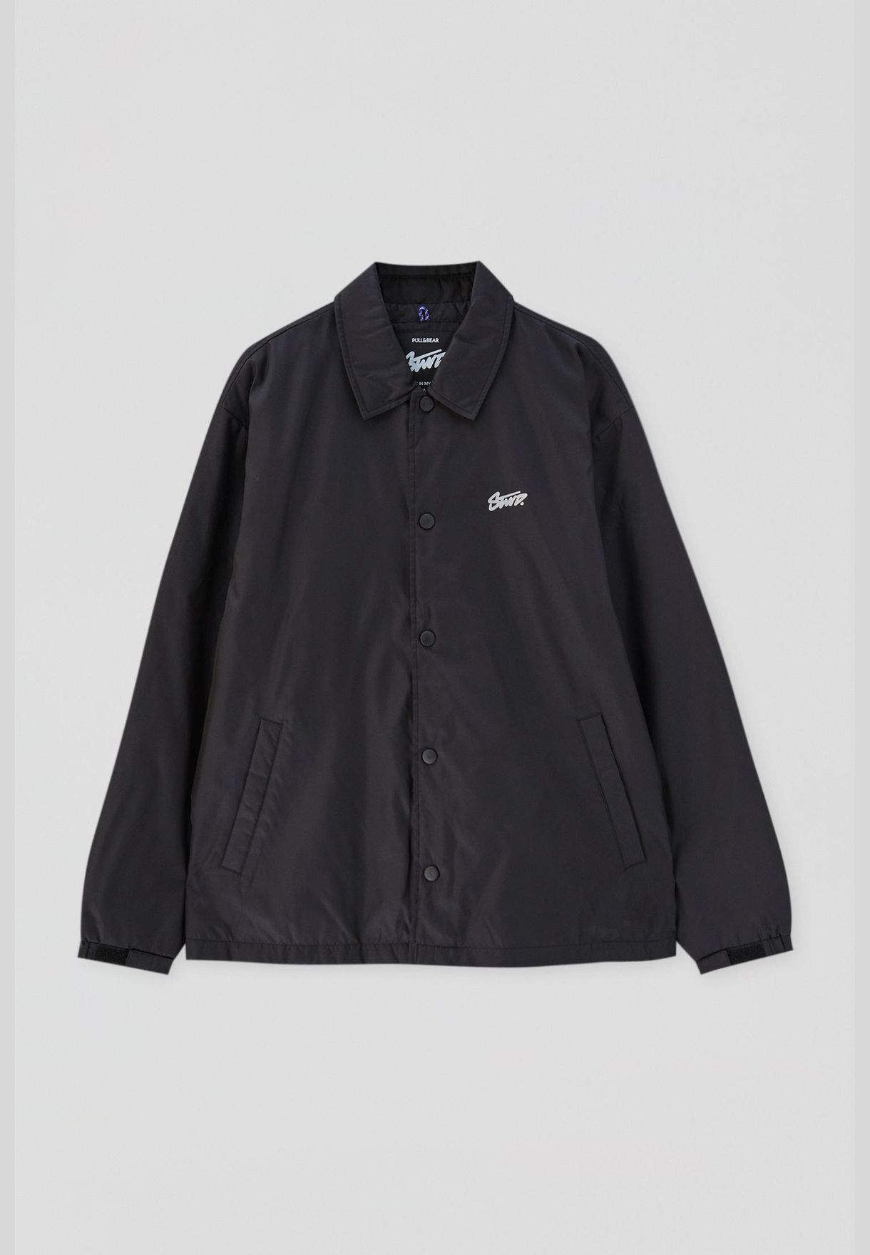 pull and bear coach jacket