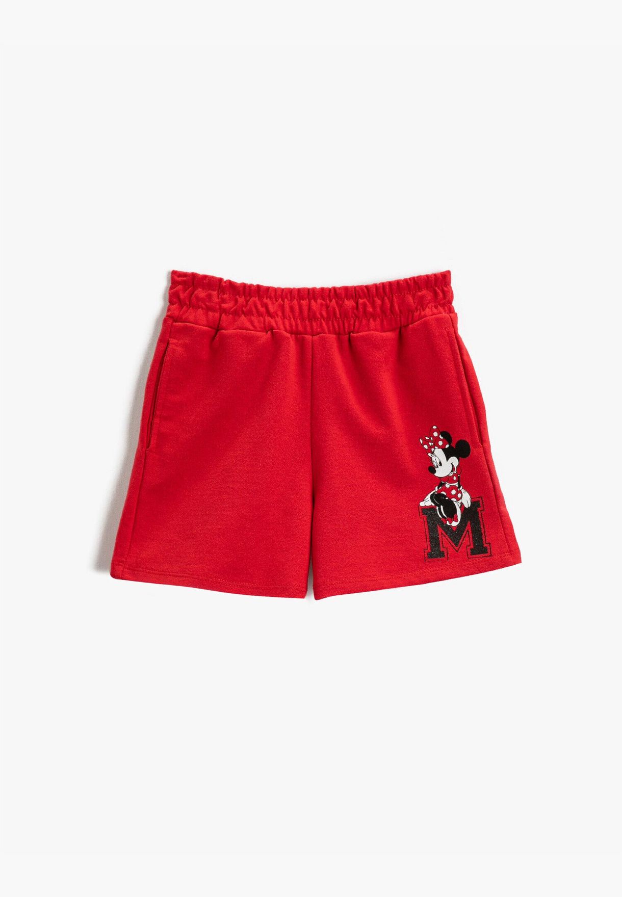 Minnie Mouse Printed Shorts Printed Licensed Cotton