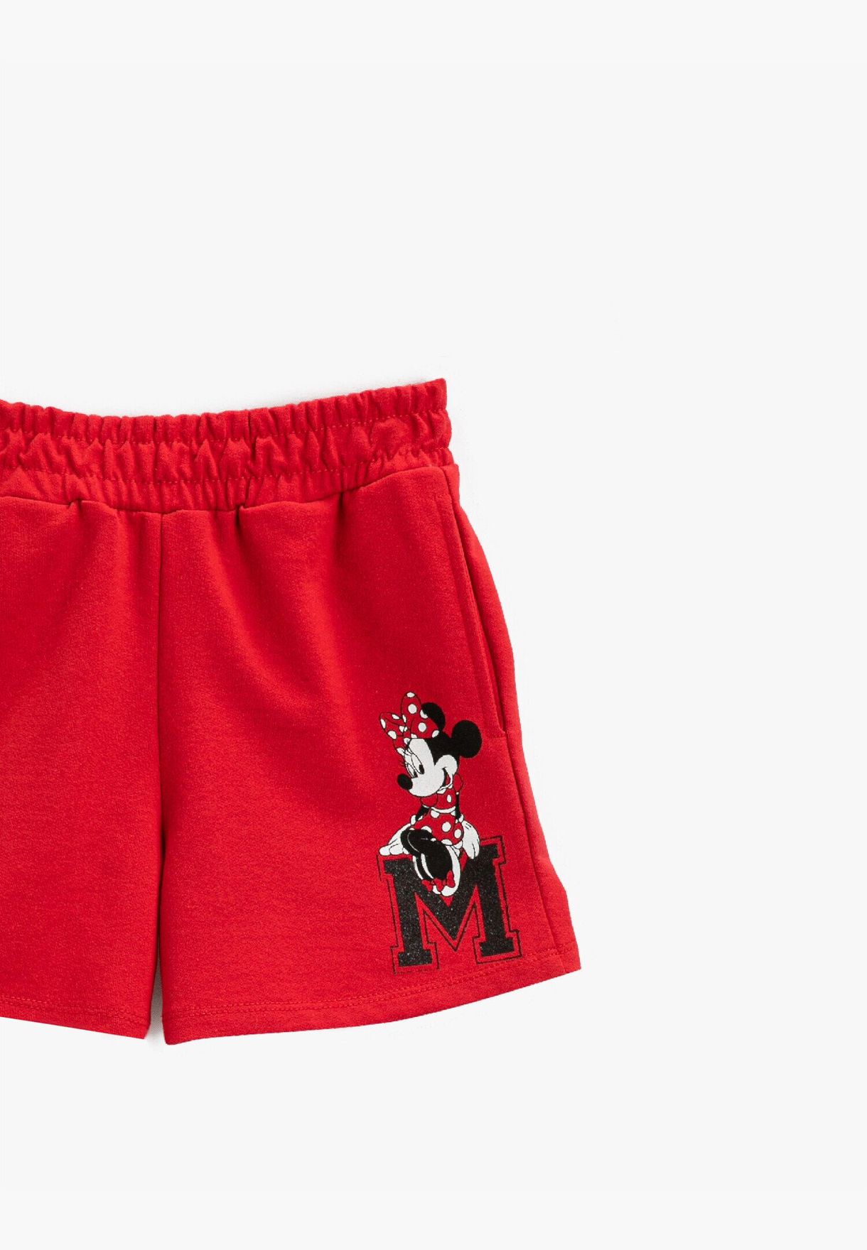 Minnie Mouse Printed Shorts Printed Licensed Cotton