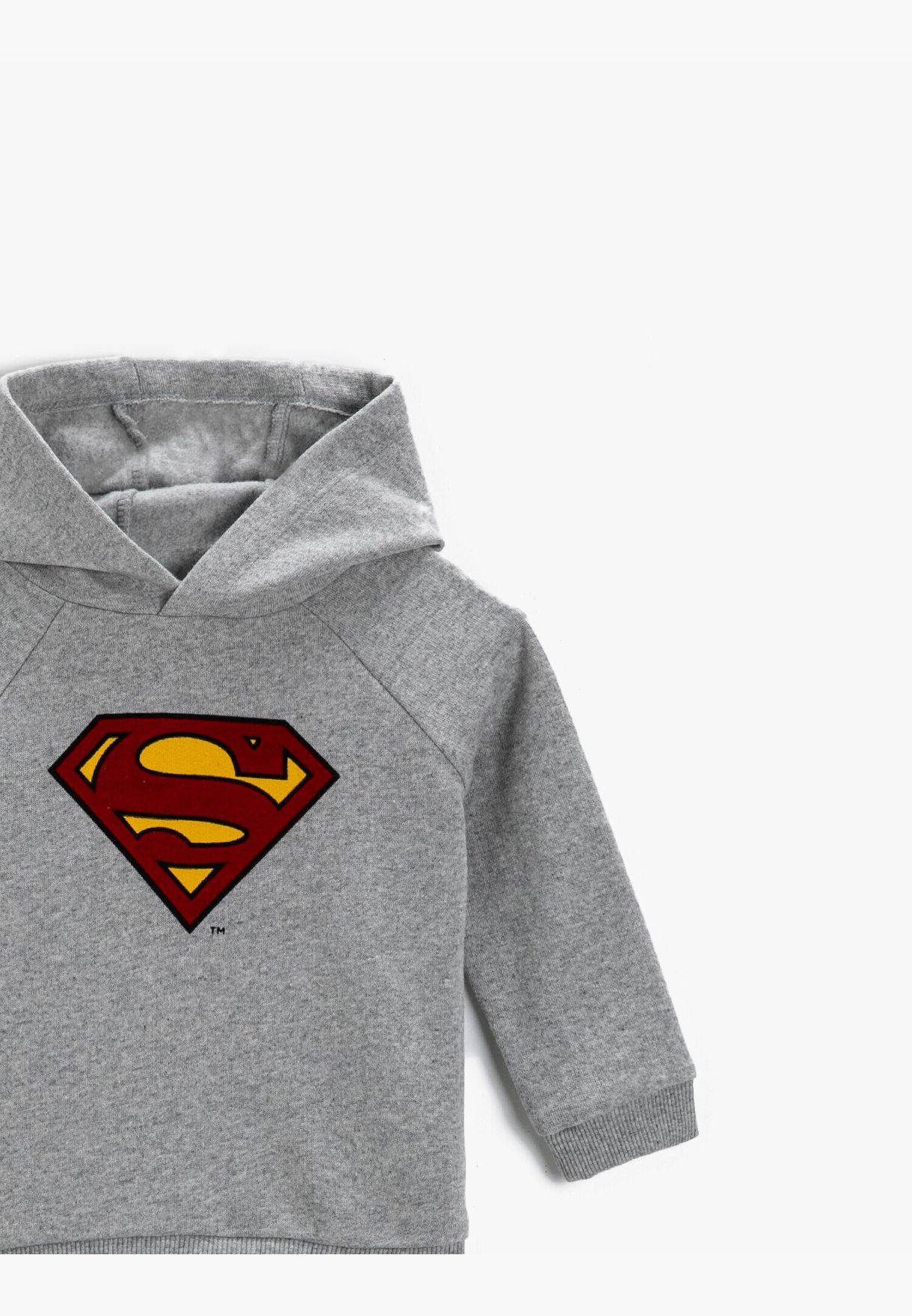 Superman Licensed Printed Hoodie Sweatshirt