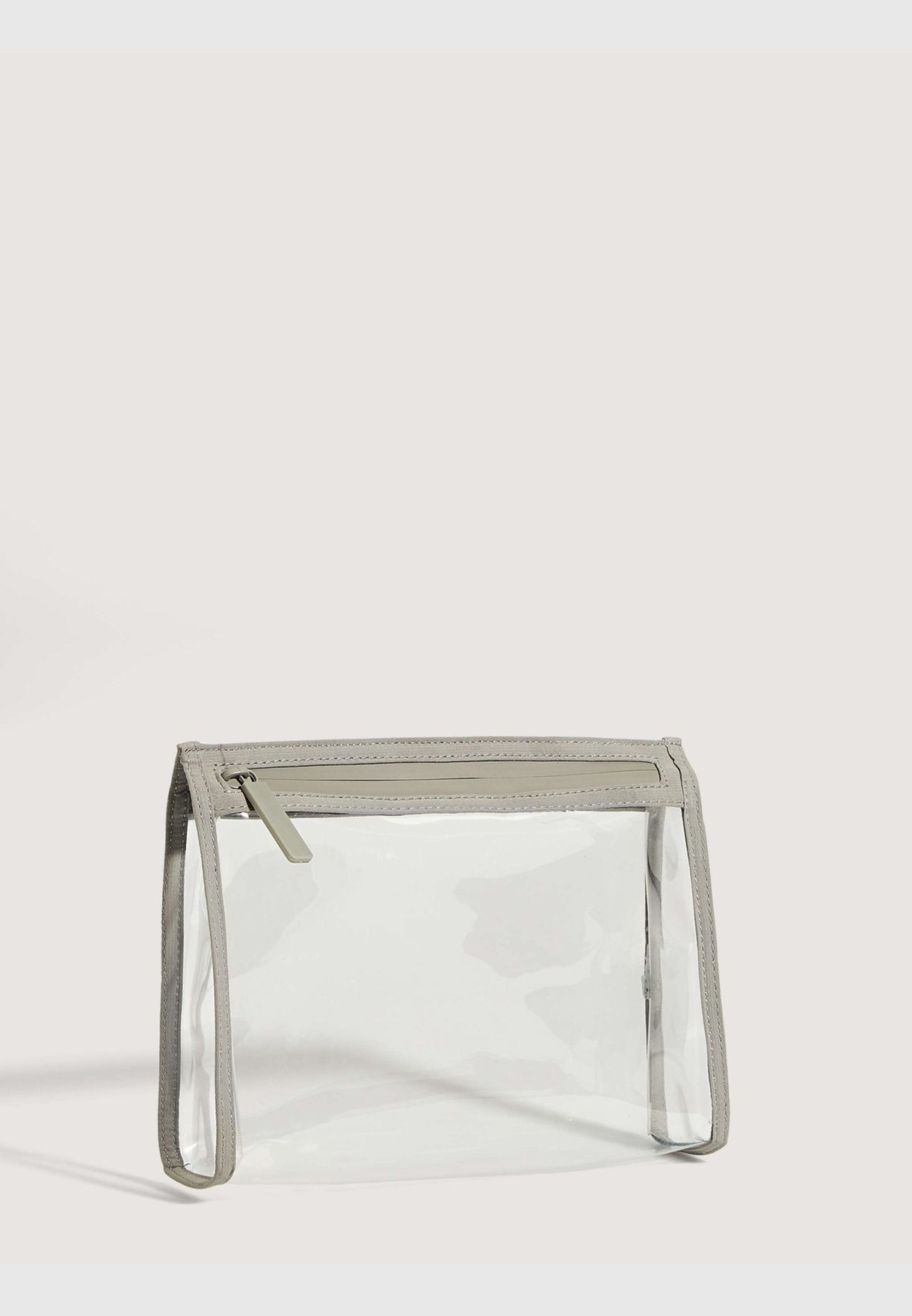 Transparent toiletry bag