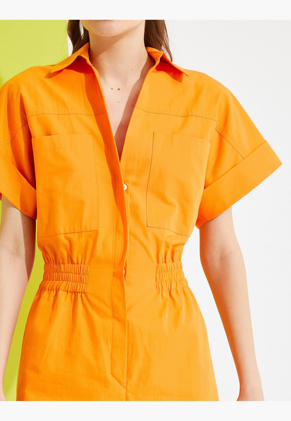 Shorts Jumpsuit Cotton