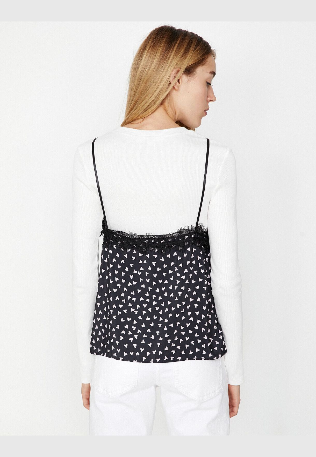 Lace Detailed T-Shirt