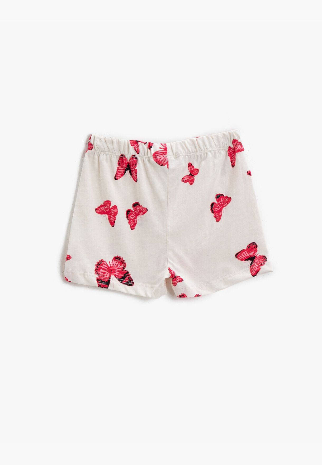 Butterfly Printed Shorts Cotton