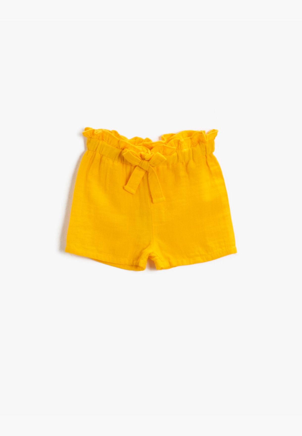 Frilled Shorts Cotton