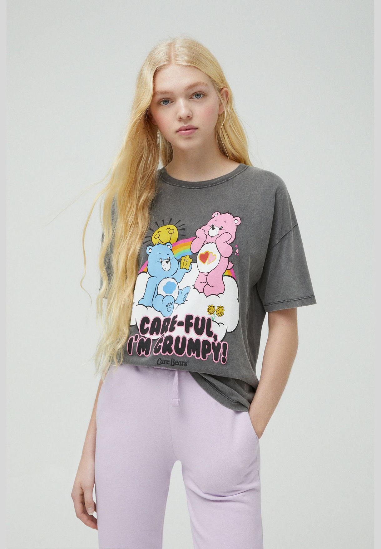 care bear t shirt pull and bear