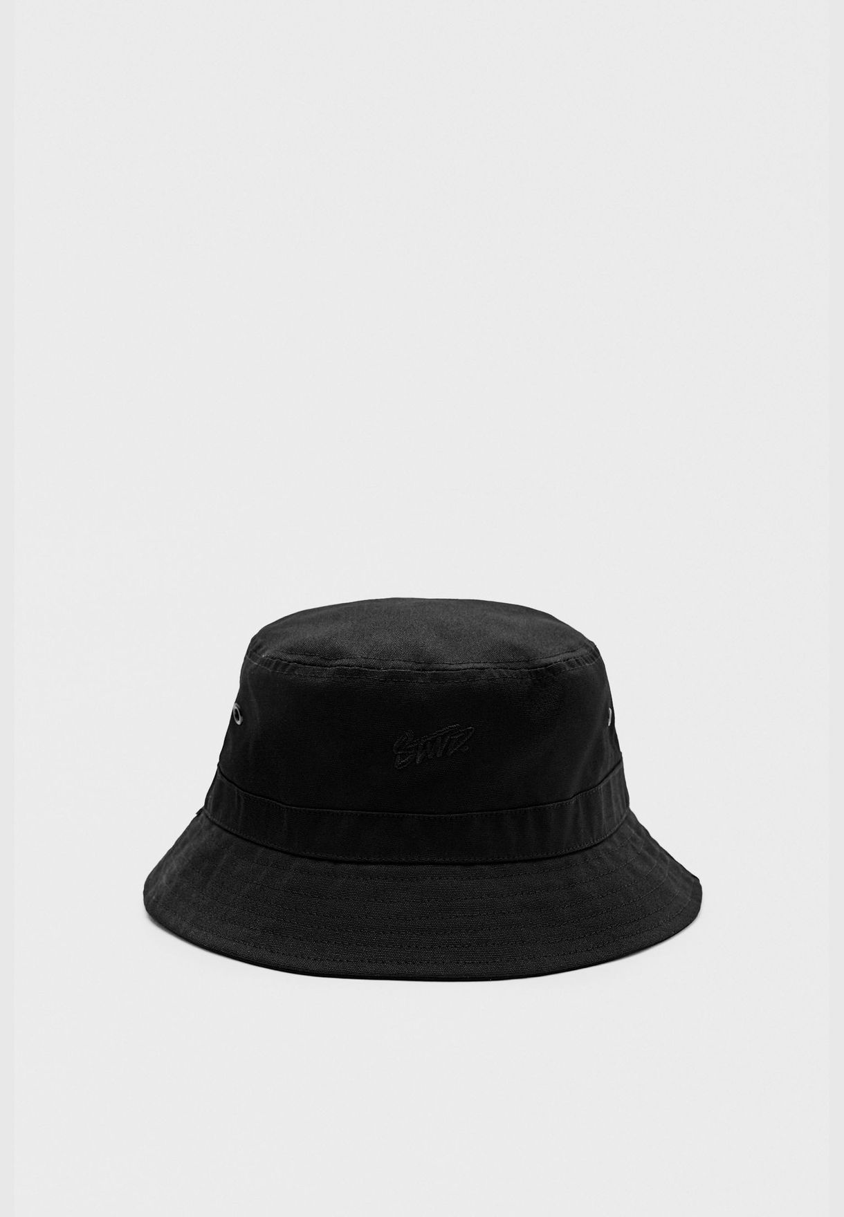 Buy Pull & Bear black STWD logo print bucket hat for Men in Dubai, Abu ...