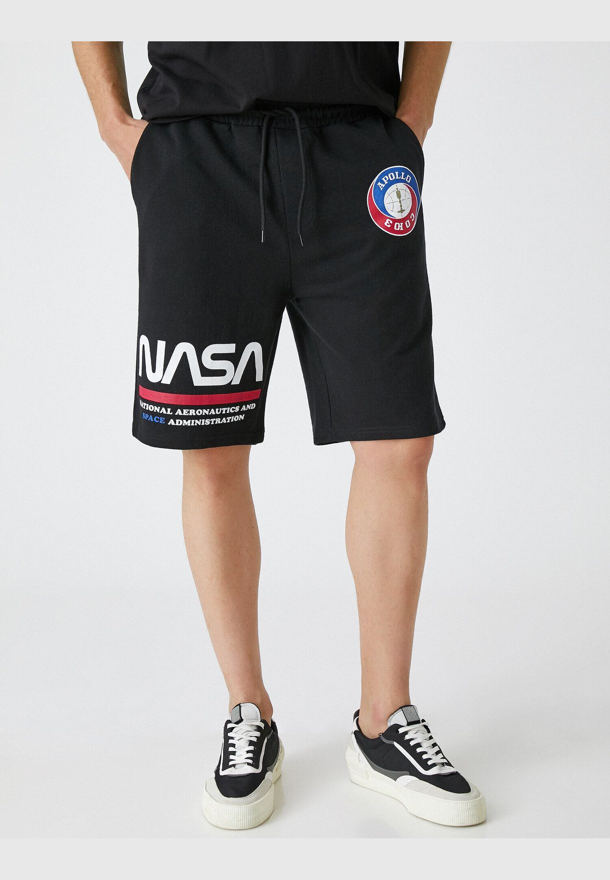 NASA Bermuda Shorts Licensed Cotton