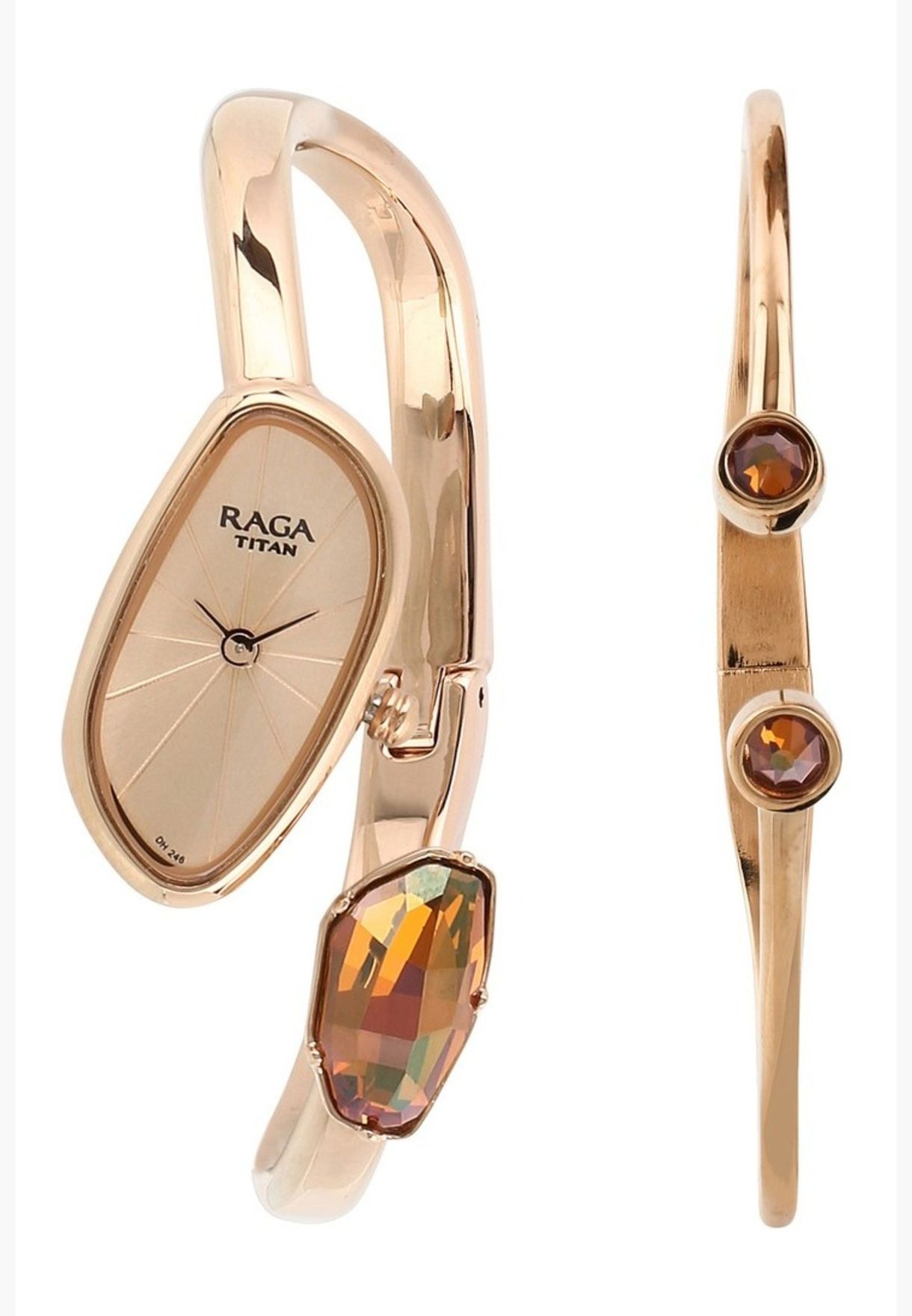 raga titan rose gold