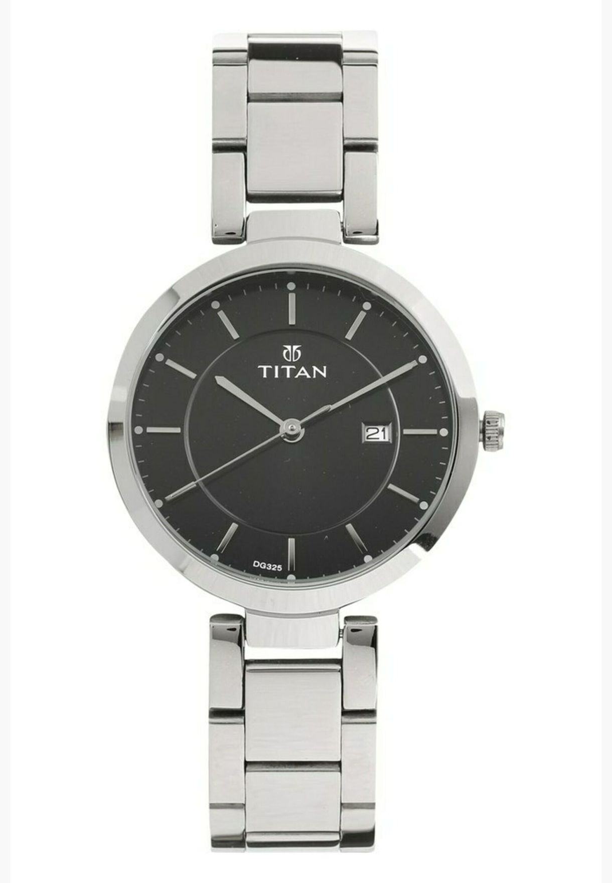 titan black watch for women