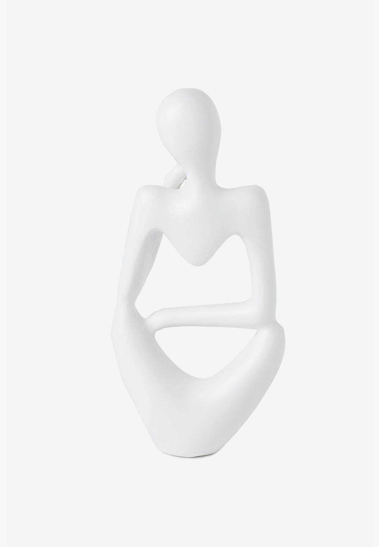 Modern Figurine Solid Minimalistic Ceramic Figure Showpiece
