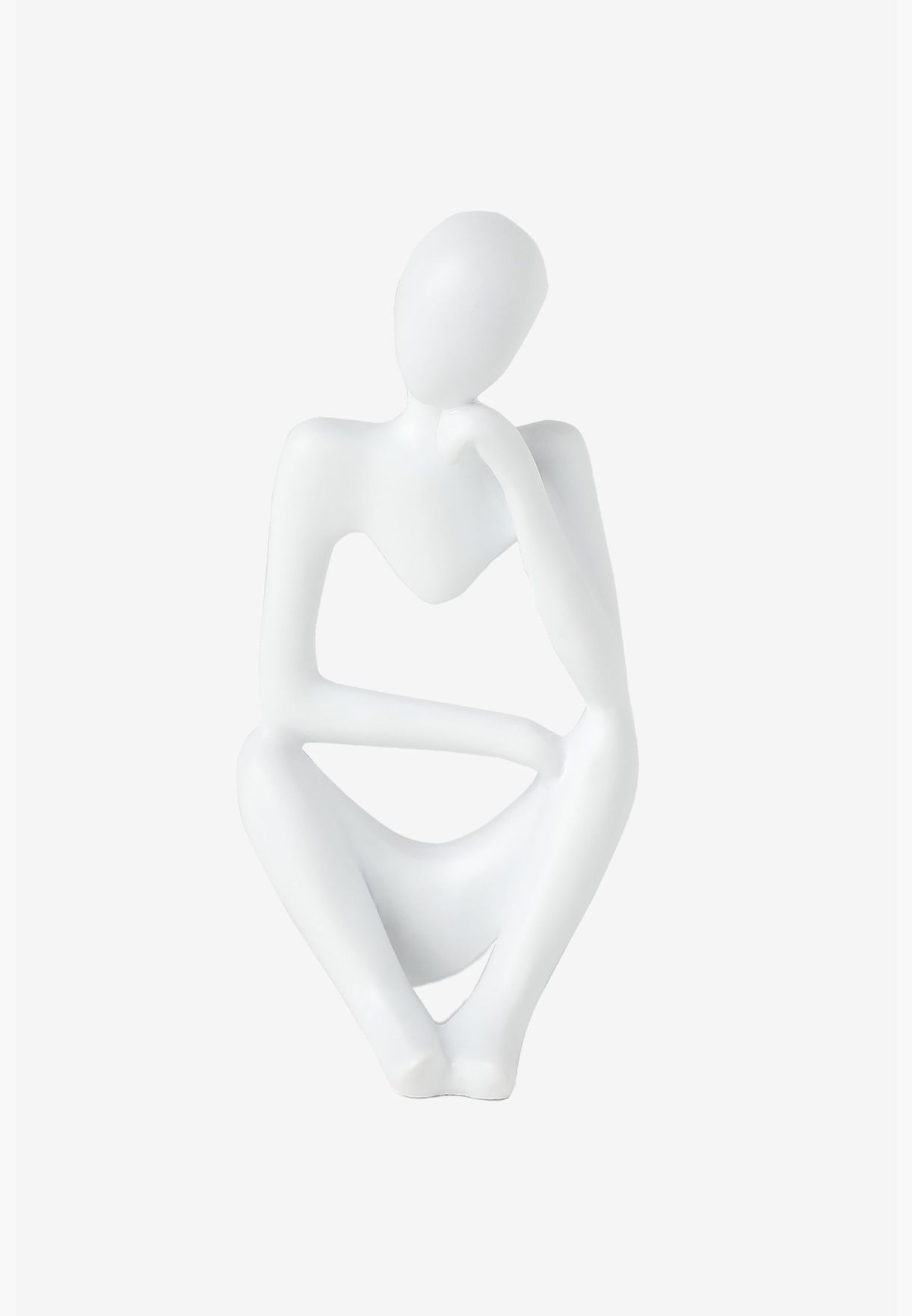 Modern Figurine Solid Minimalistic Ceramic Figure Showpiece