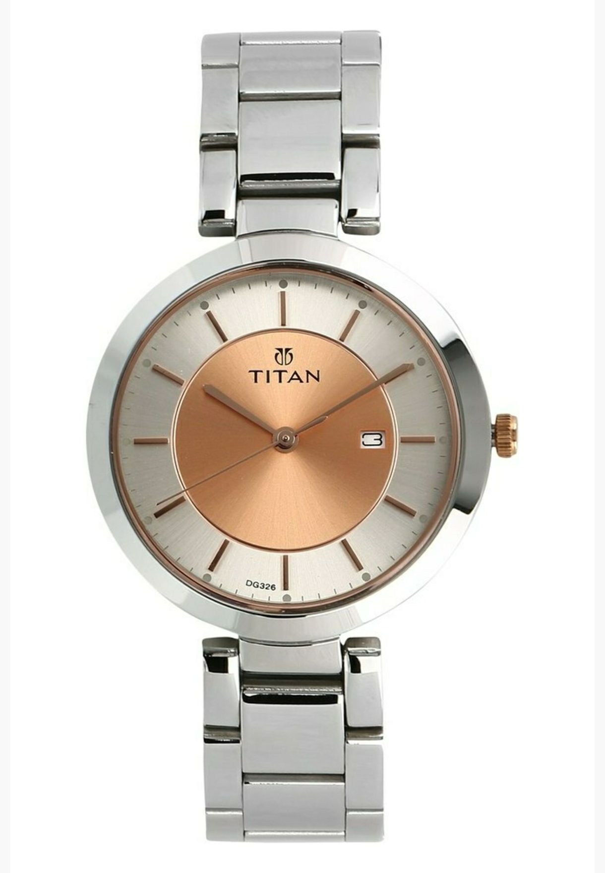 titan rose gold watch price