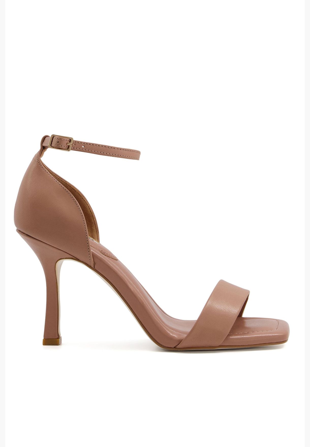 Buy Dune London beige Motivate Ankle Strap High Heel Sandals for Women Dubai, Abu Dhabi