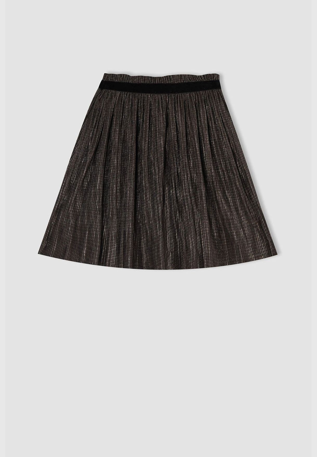 Girl Regular Fit Knitted Skirt