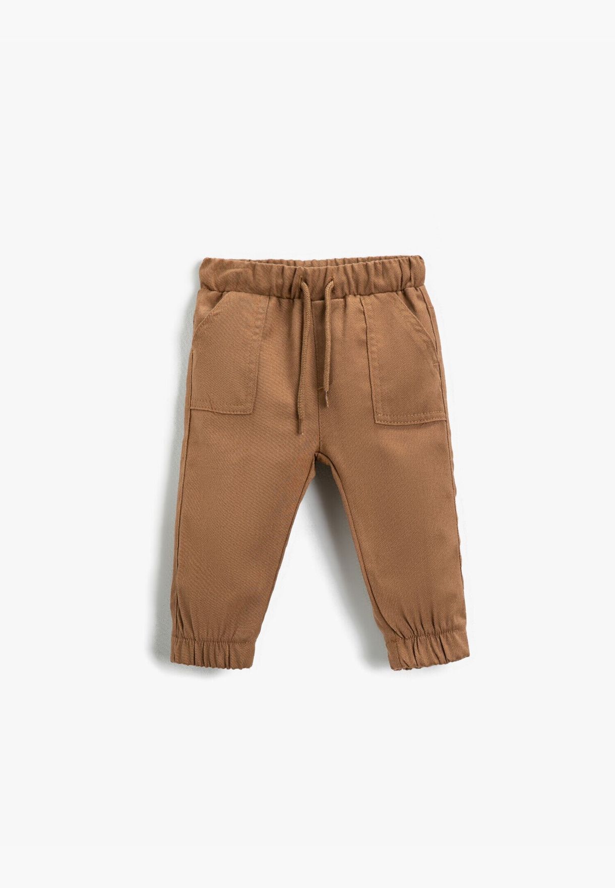 Jogger Drawstring Trousers Pocket Detail
