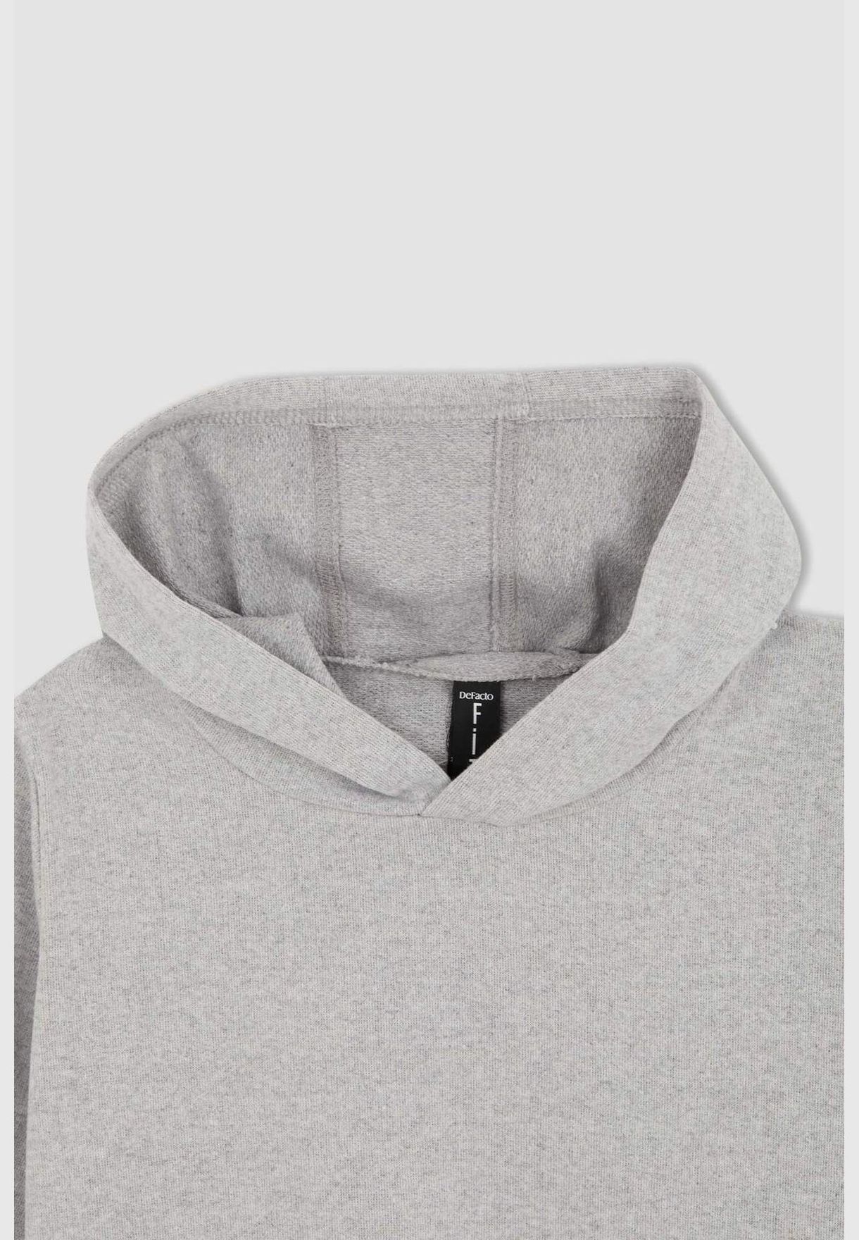 Regular Fit Hooded Sweatshirt