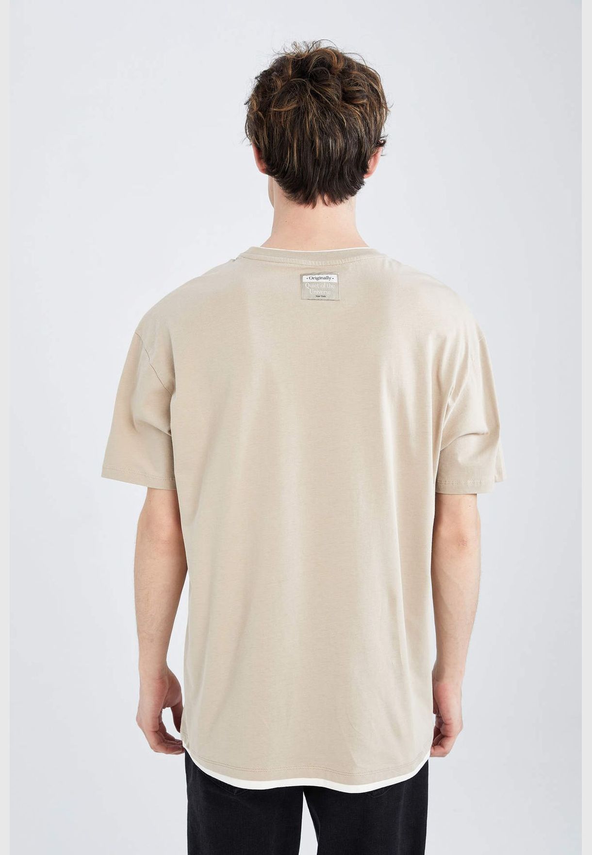 Boxy Fit Shorts Sleeve T-Shirt