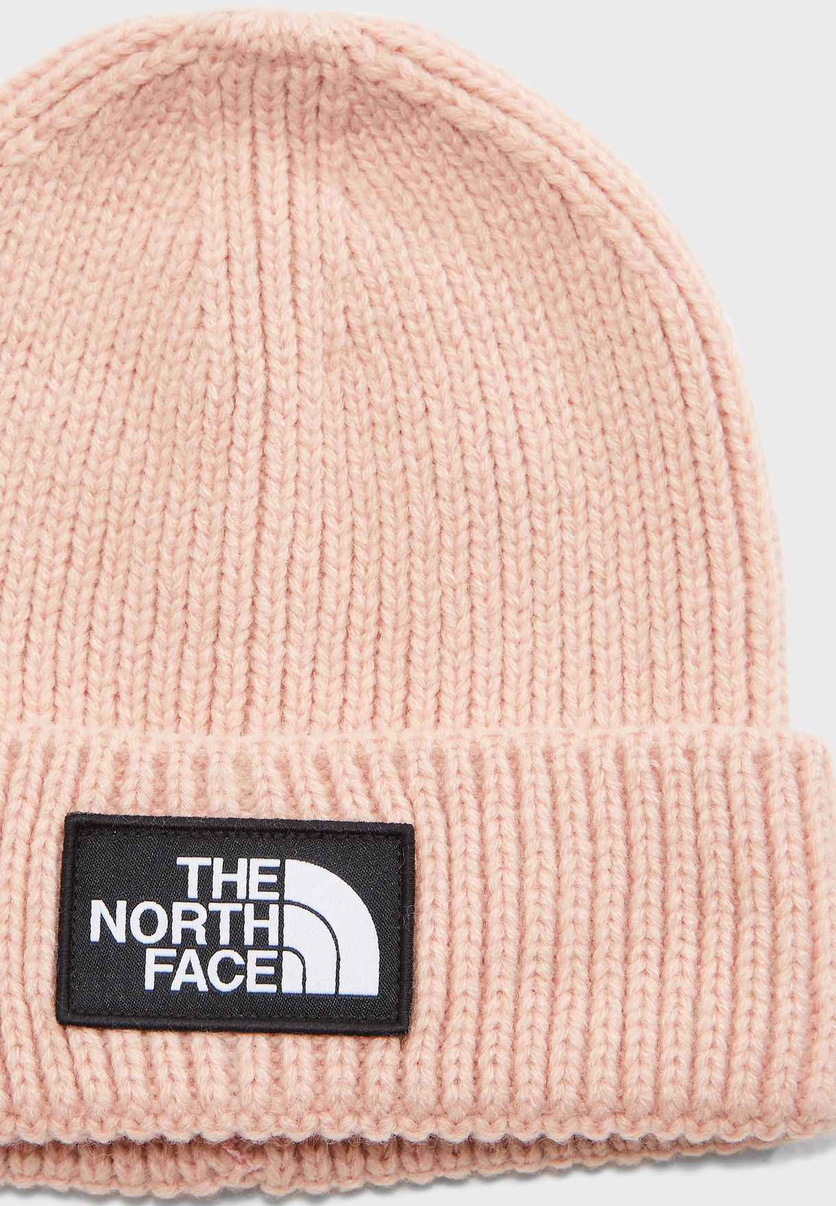 north face beanie pink