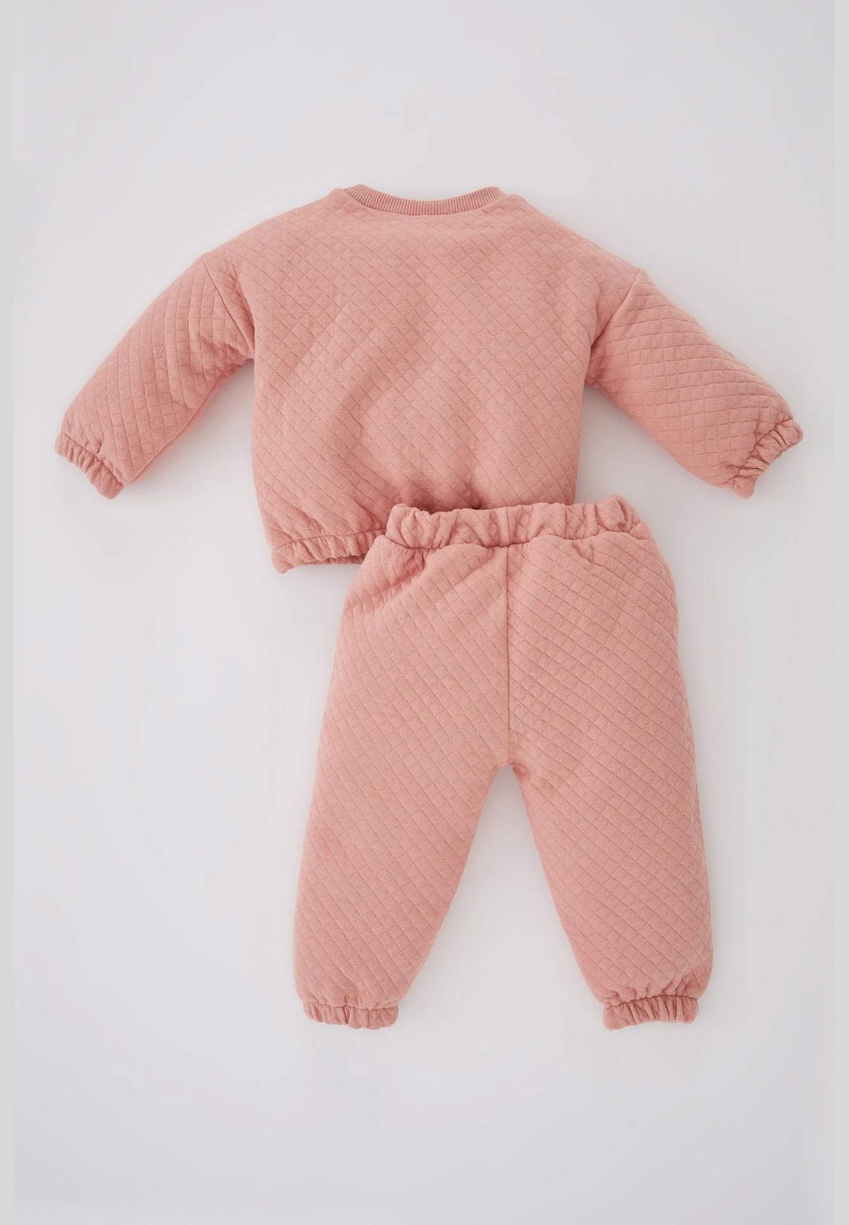 2 Pack BabyGirl Bike Neck Knitted Set