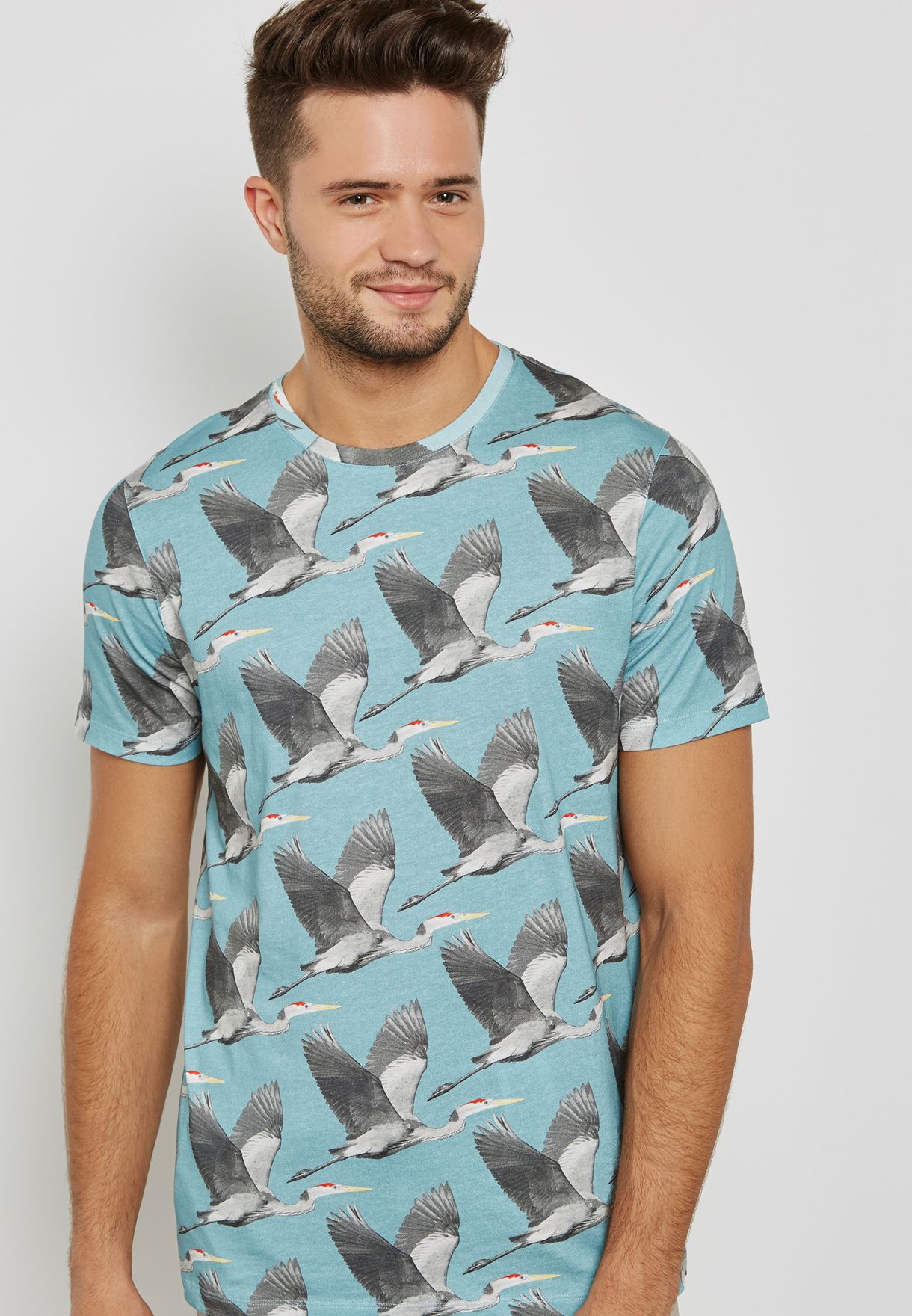 ted baker bird print shirt