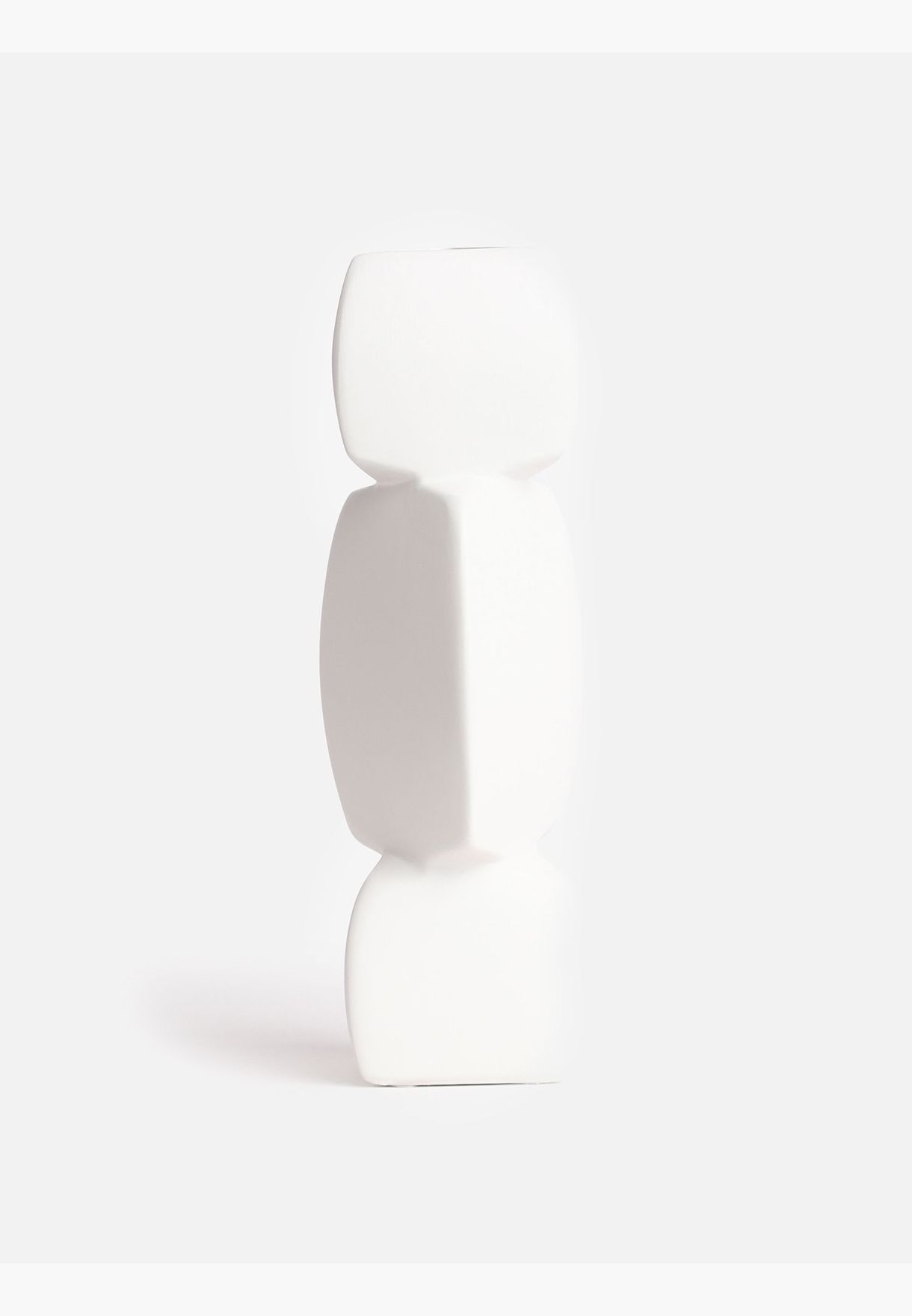 Abstract Shaped Minimalistic Modern Ceramic Vase For Home Decor