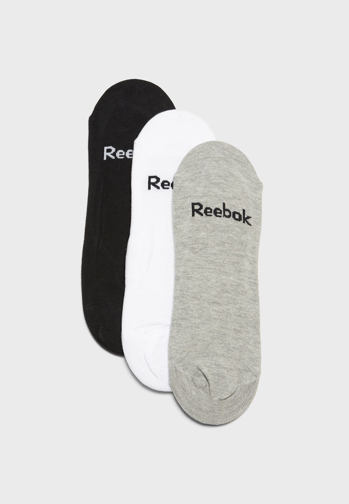 Buy Reebok multicolor 3 Pack Invisible Socks for Men in Dubai, Abu Dhabi