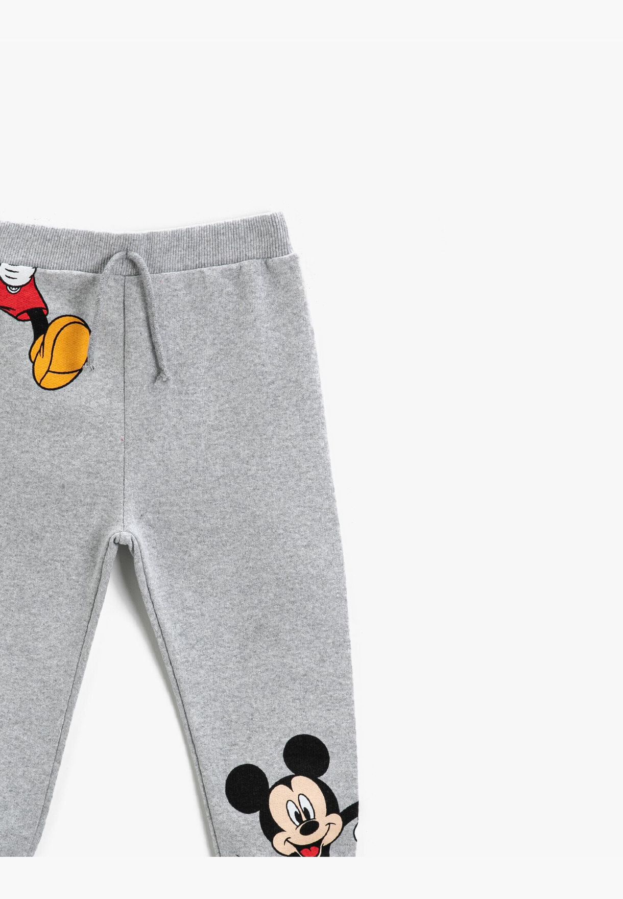 Mickey Mouse Printed Jogger Sweatpants Licenced