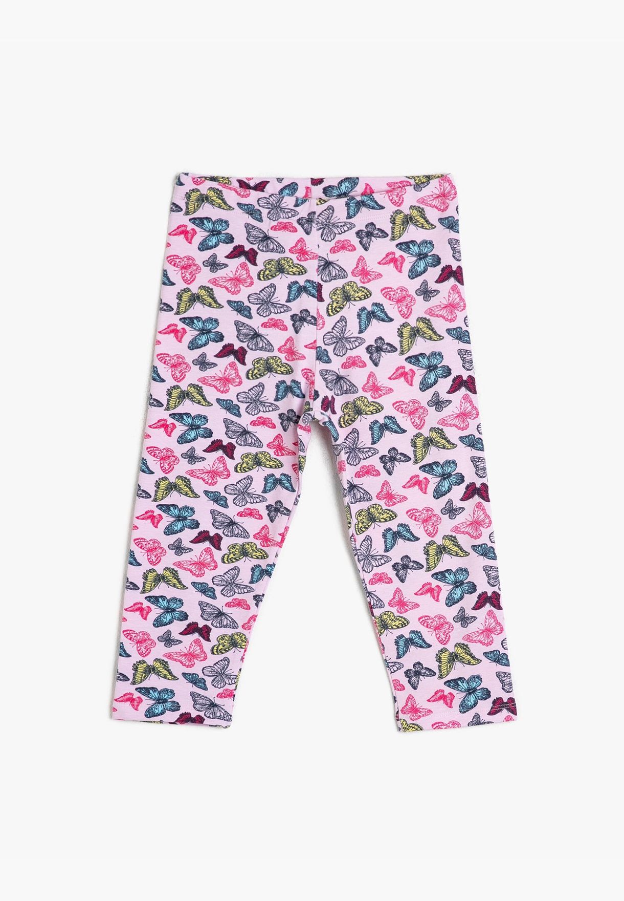pink patterned leggings