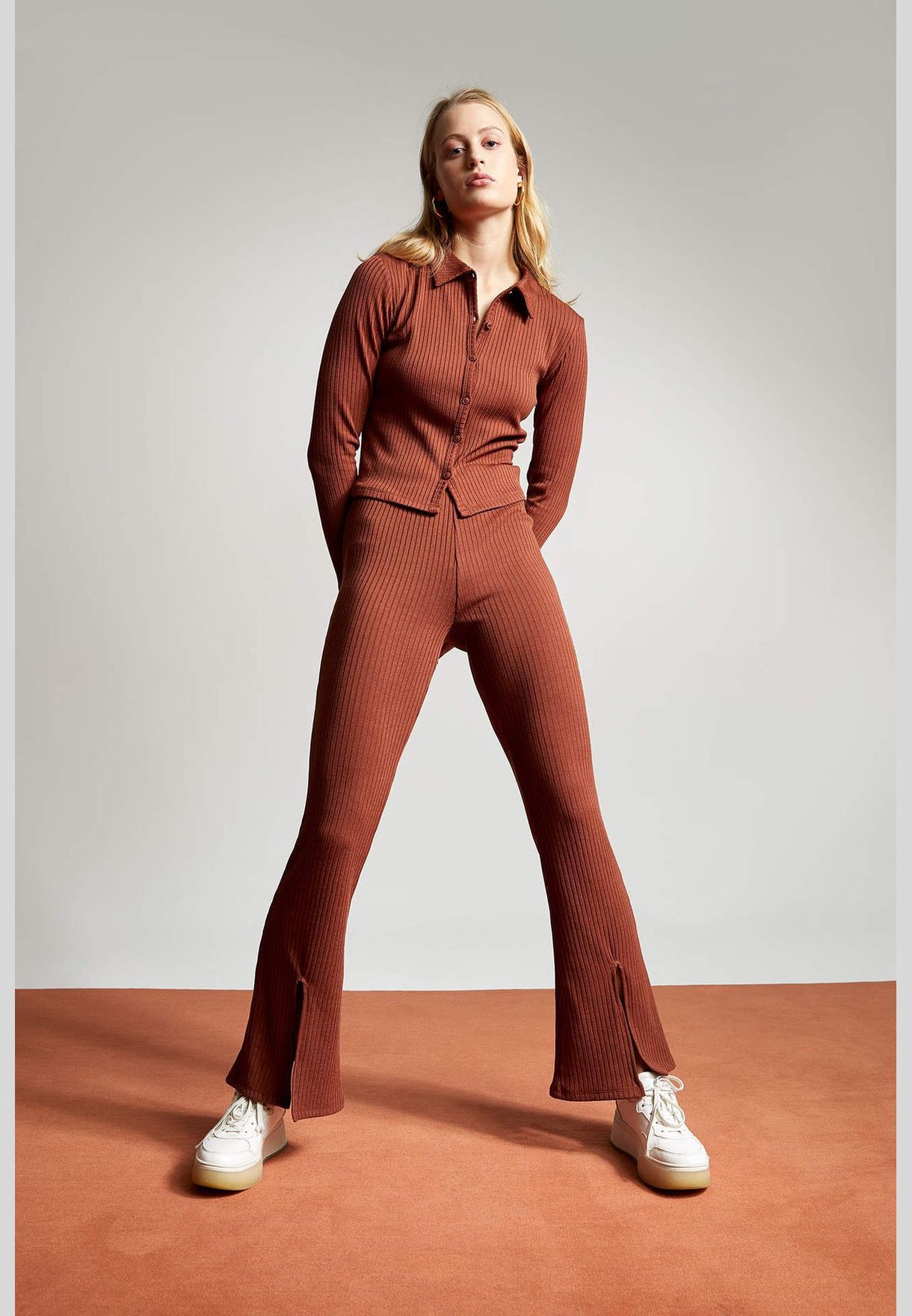 Slim Fit Long Sleeve Cardigan