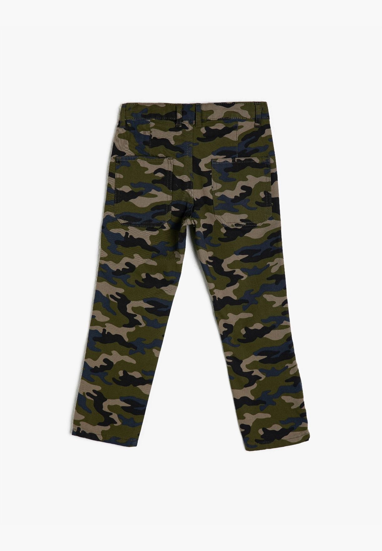  100% Cotton Camouflage Printed Trousers