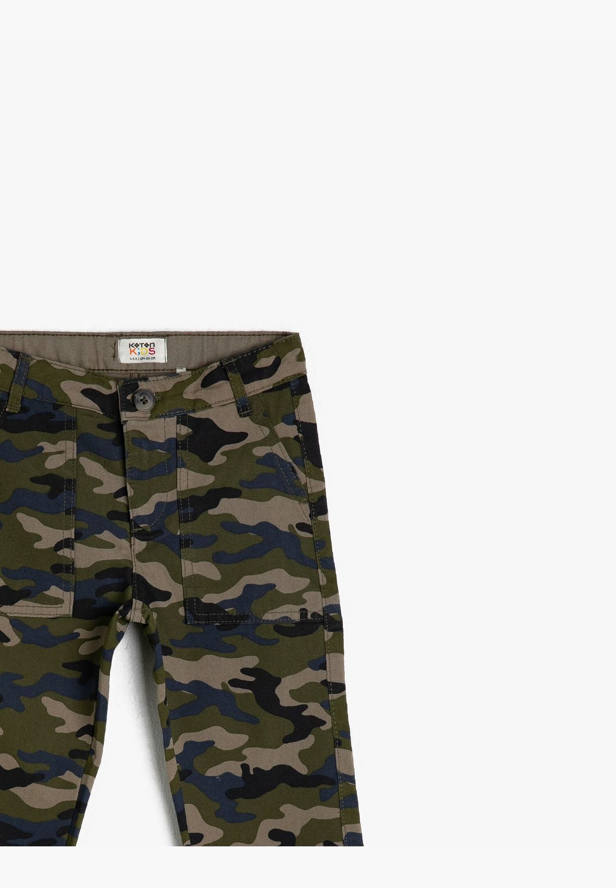 100% Cotton Camouflage Printed Trousers