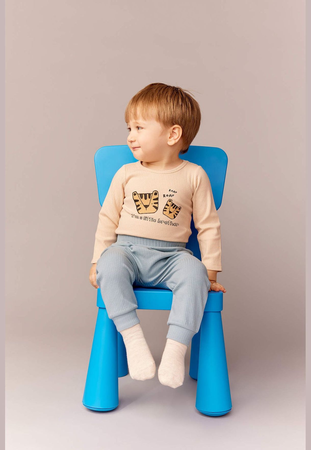 3 Pack BabyBoy Long Sleeve Knitted Set
