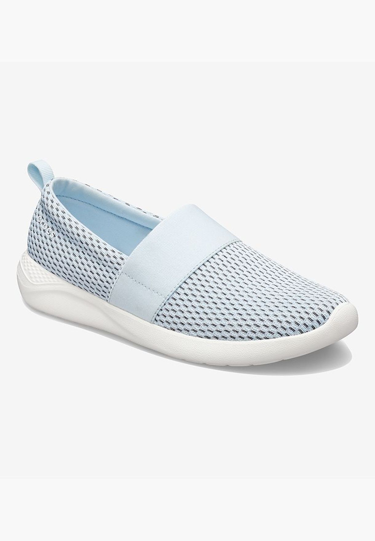 Buy Crocs blue literide mesh slip on w 