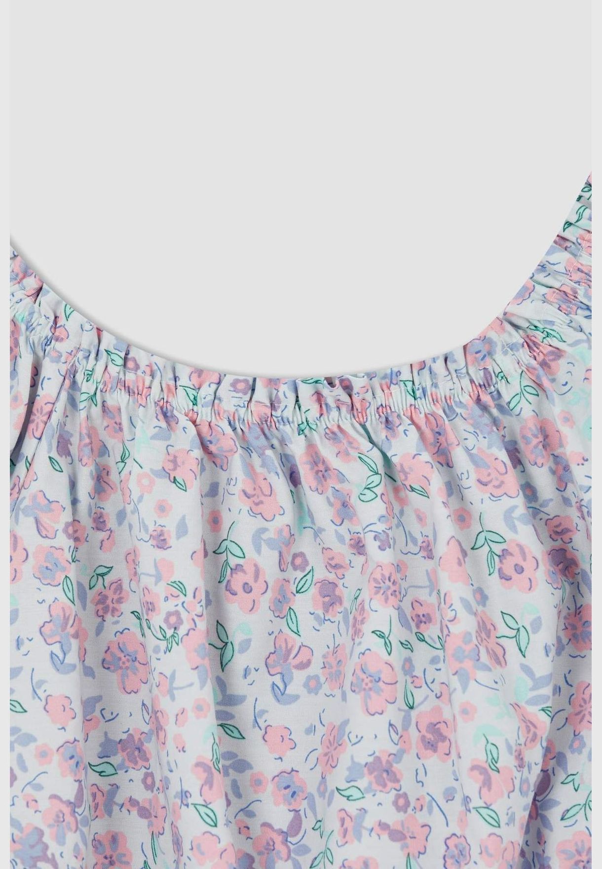 2 Pieces Girl Regular Fit Short Sleeve Woven set
